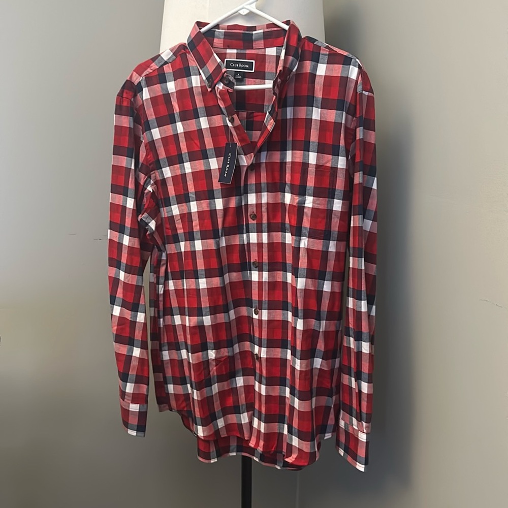 Men’s large ClubRoom NWT button down shirt